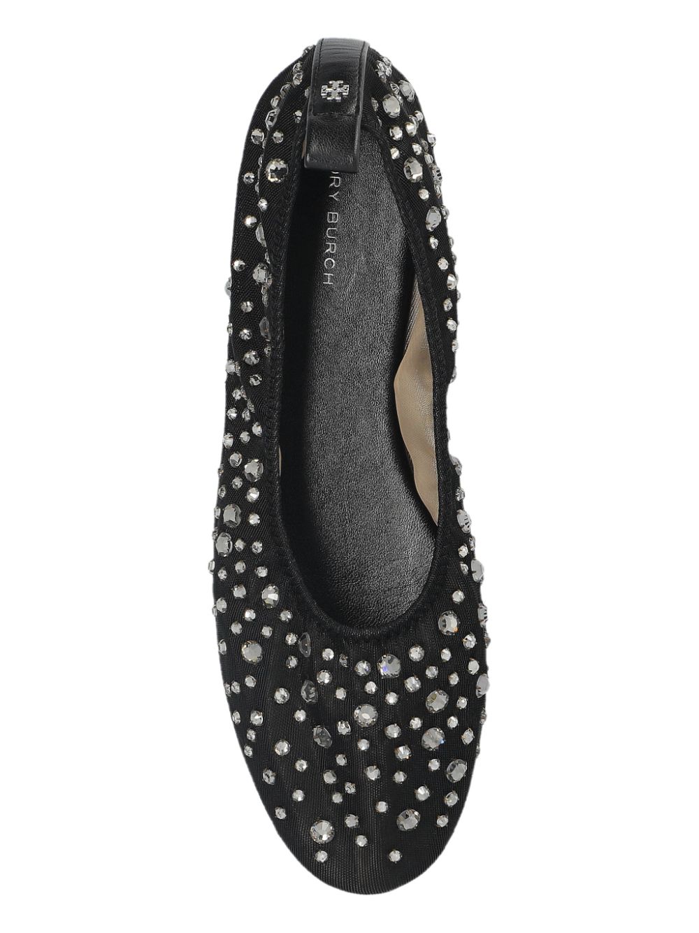 Tory Burch Crystal Embellished Ballerina Shoes Glam Steals