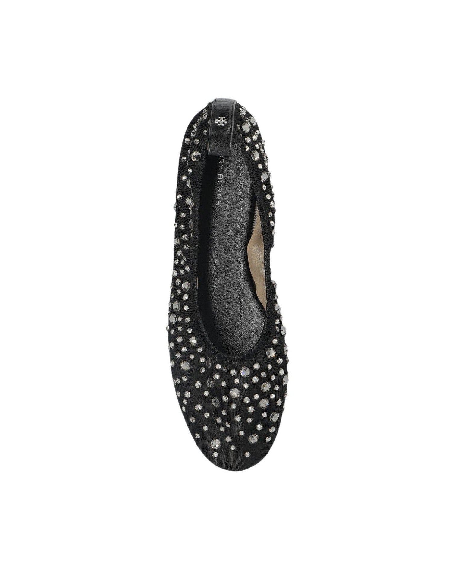 Tory Burch Crystal Embellished Ballerina Shoes Flats