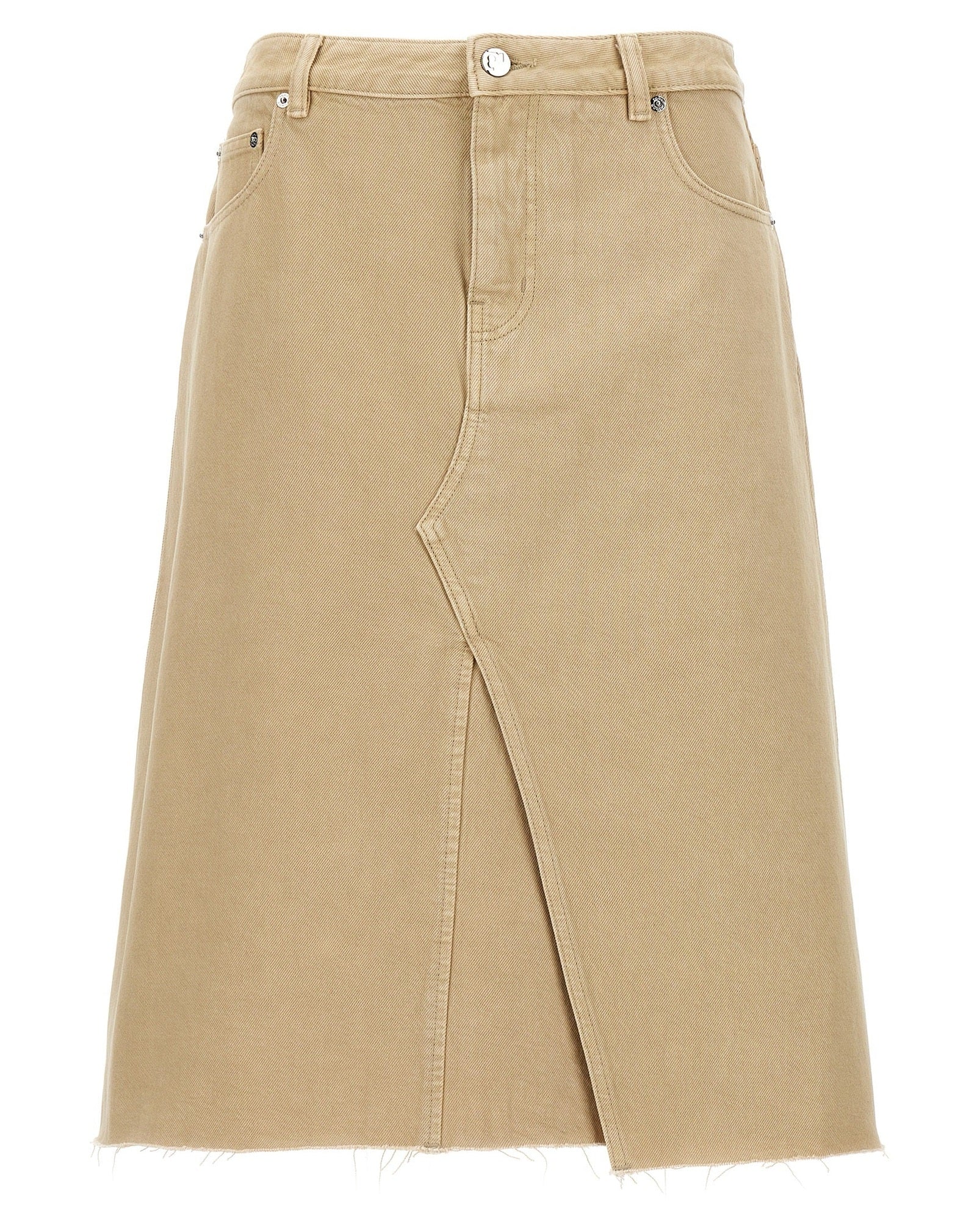 Tory Burch Deconstructed Midi Skirt Glam Steals
