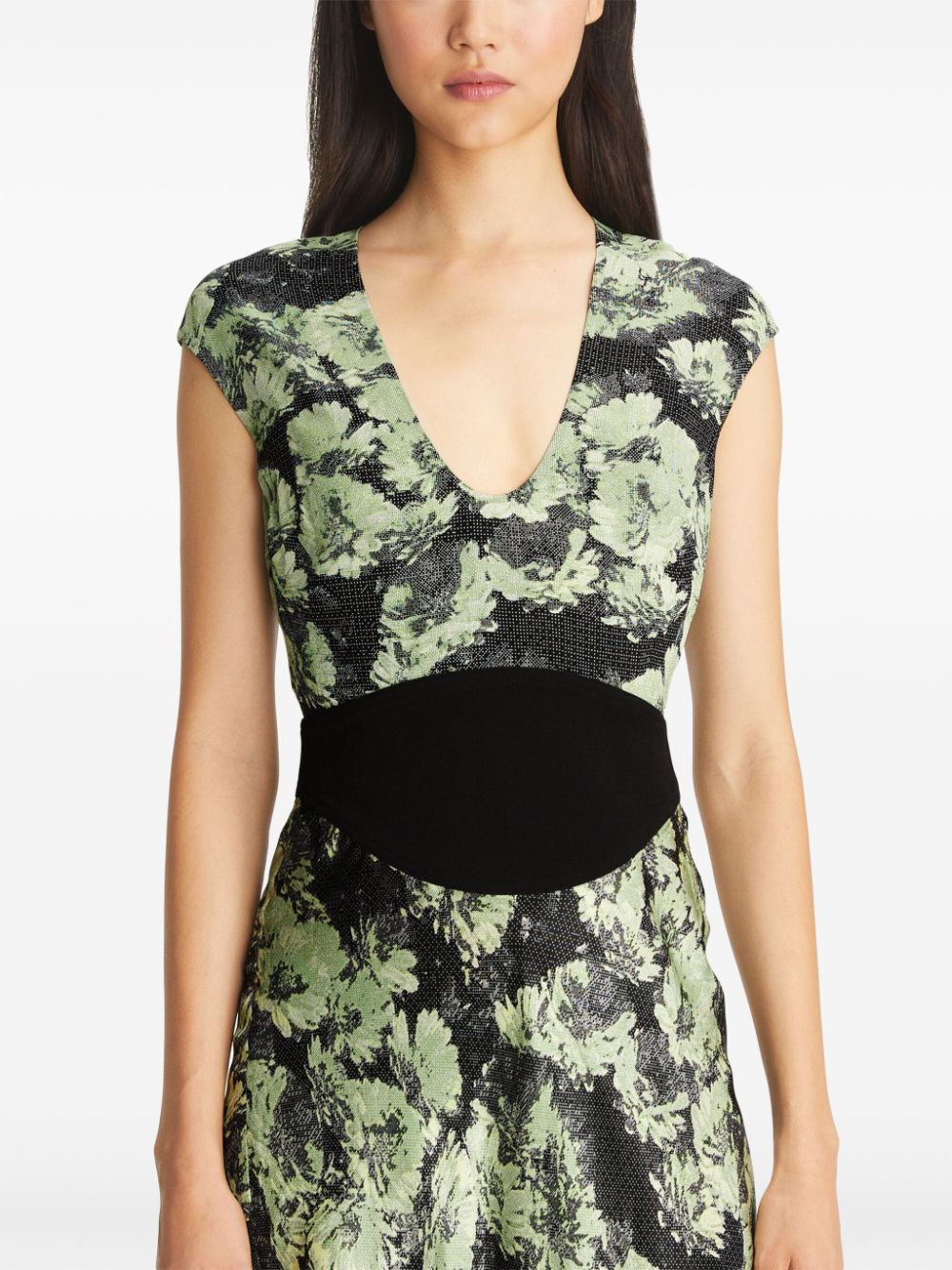 Tory Burch Green Dress Glam Steals