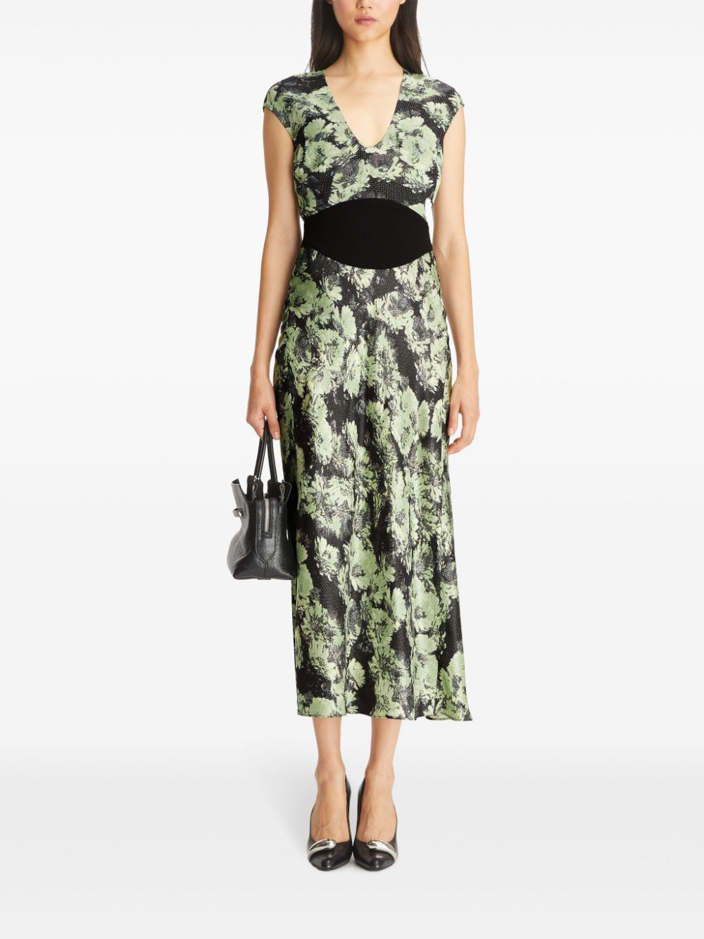 Tory Burch Green Dress Glam Steals