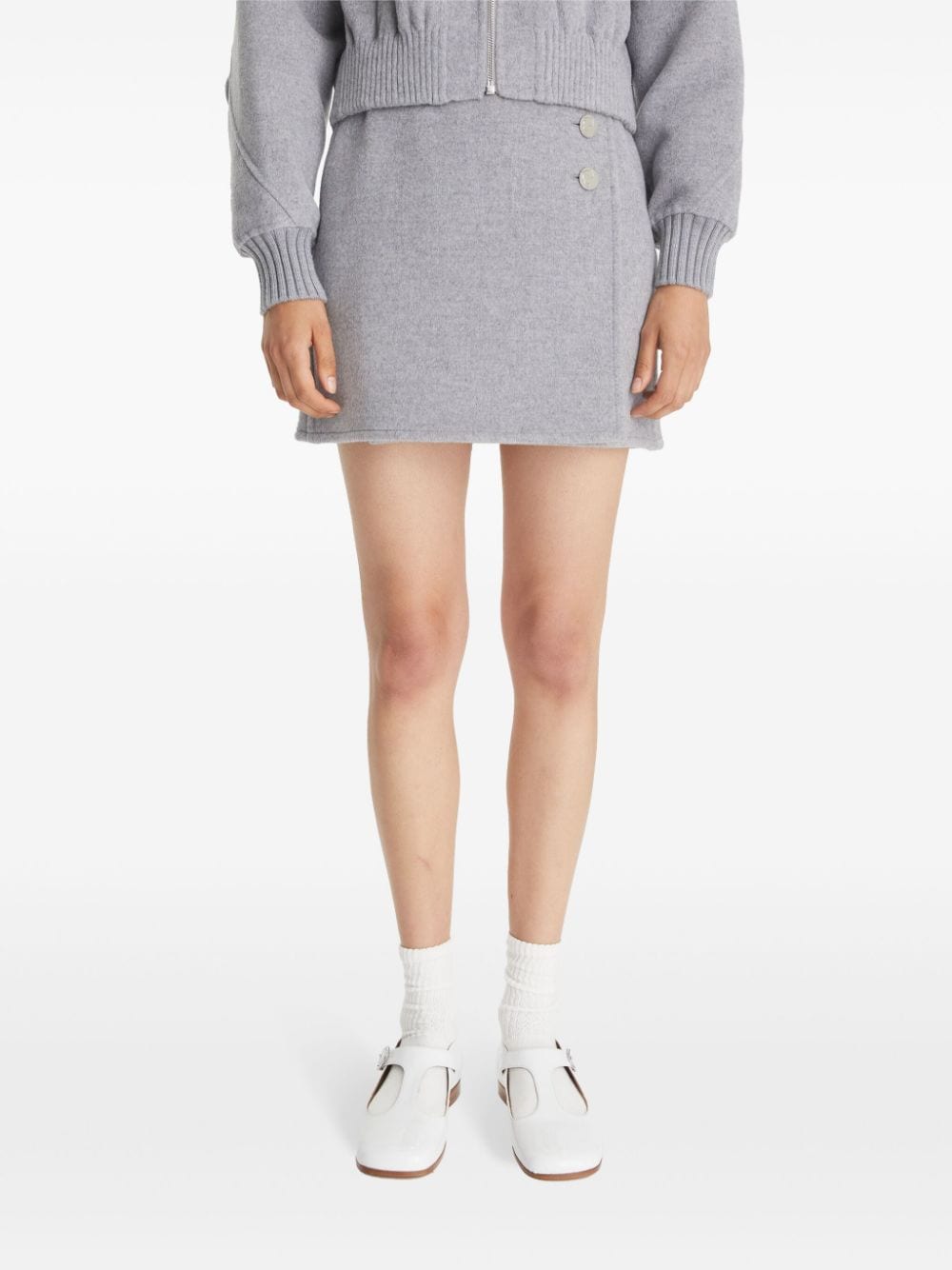 Tory Burch Grey Skirt Glam Steals