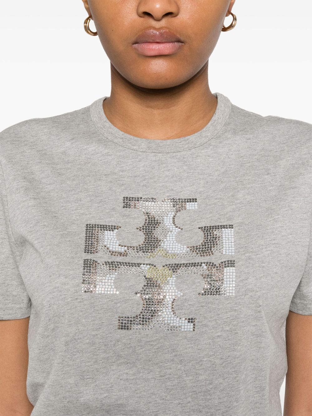 Tory Burch Grey T-shirt Glam Steals