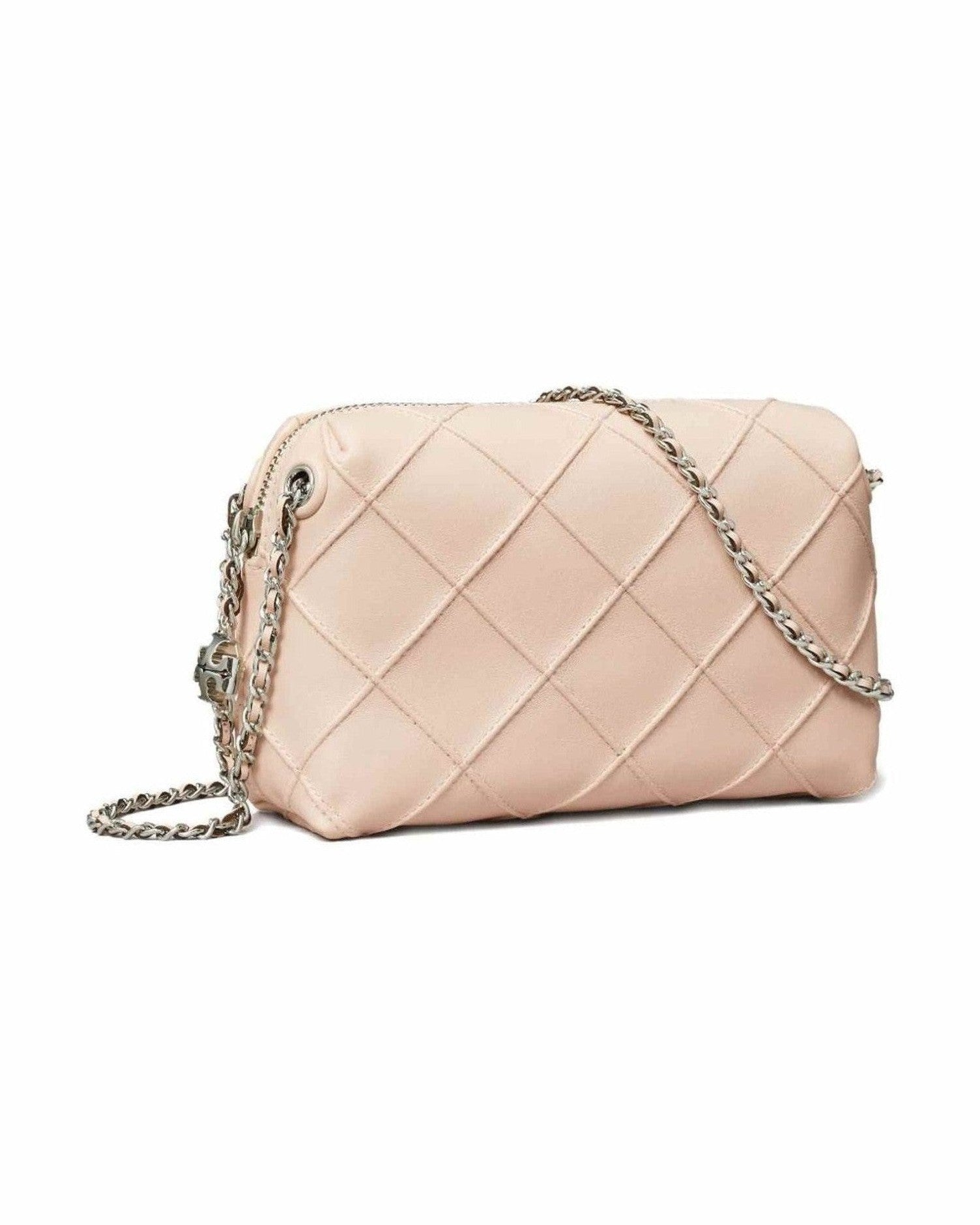 Tory Burch Leather Fleming Crossbody Bag Cross Body Bags