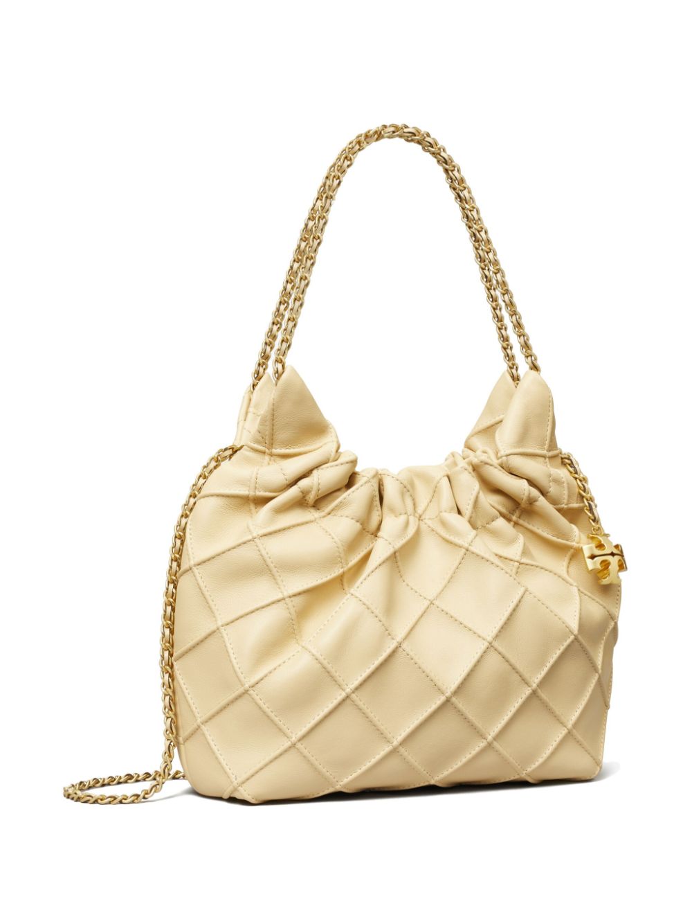 Tory Burch Leather Fleming Mini Hobo Bag Glam Steals