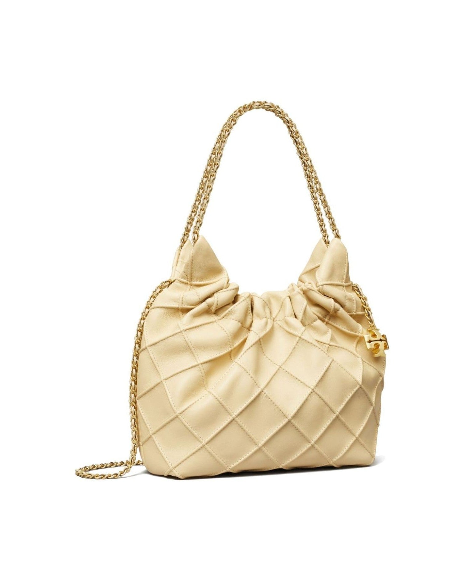 Tory Burch Leather Fleming Mini Hobo Bag Glam Steals