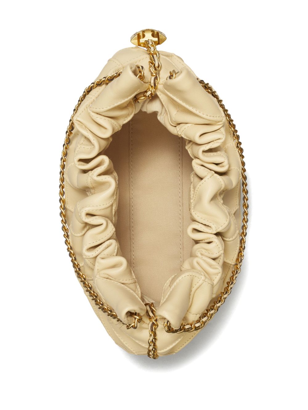 Tory Burch Leather Fleming Mini Hobo Bag Glam Steals