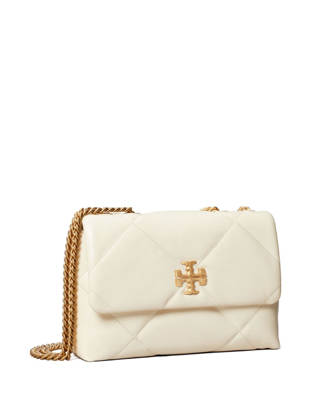 Tory Burch Leather Kira Diamond Small Shoulder Bag Glam Steals