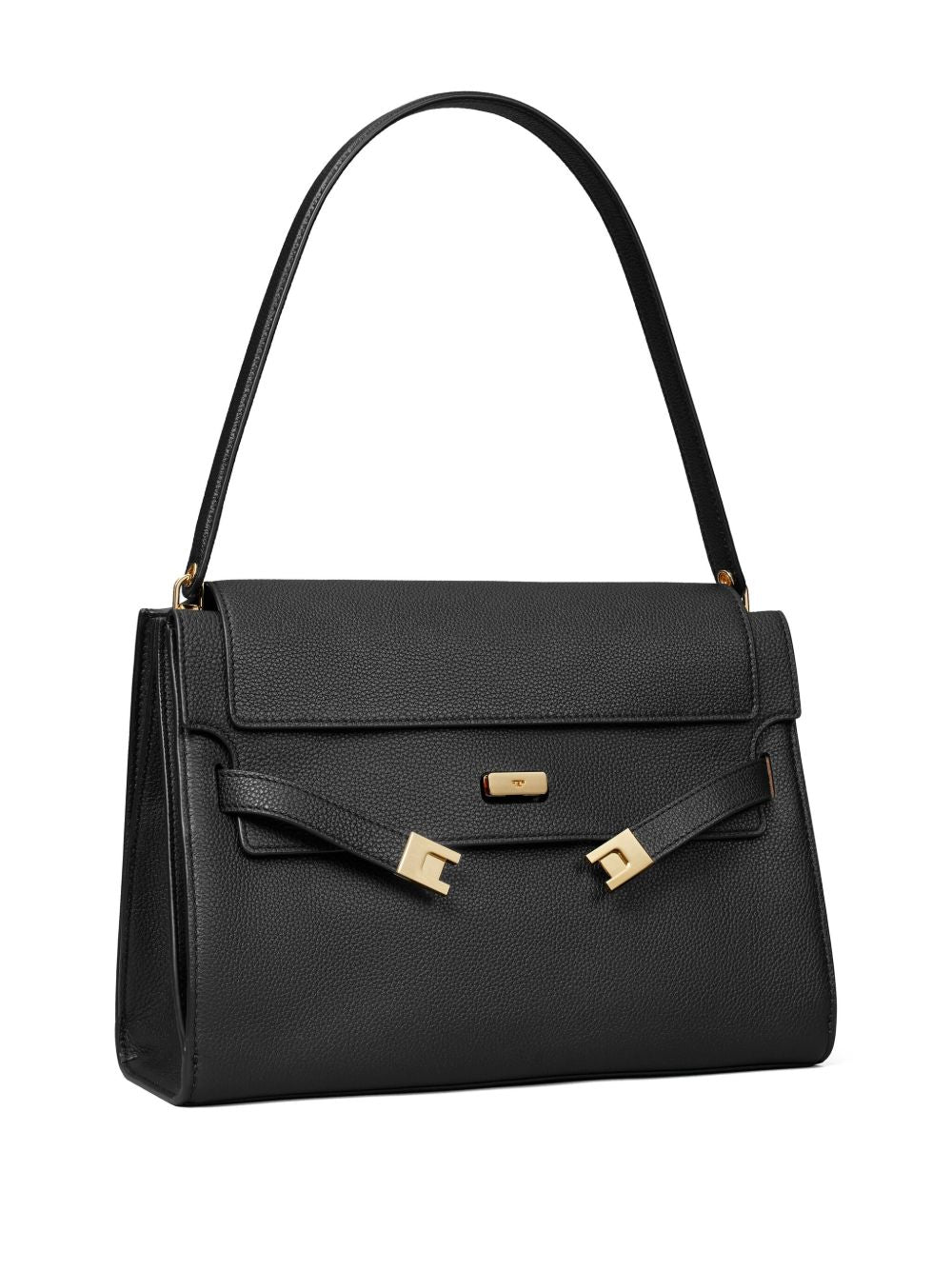 Tory Burch Leather Lee Radziwill Large Handbag Glam Steals