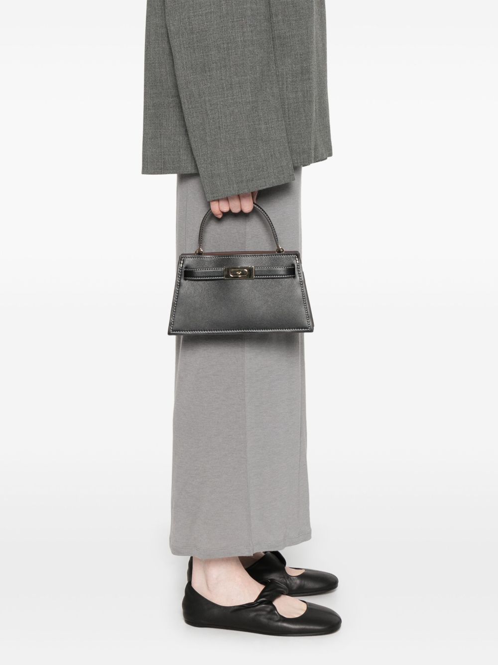 Tory Burch Leather Lee Radziwill Small Handbag Glam Steals