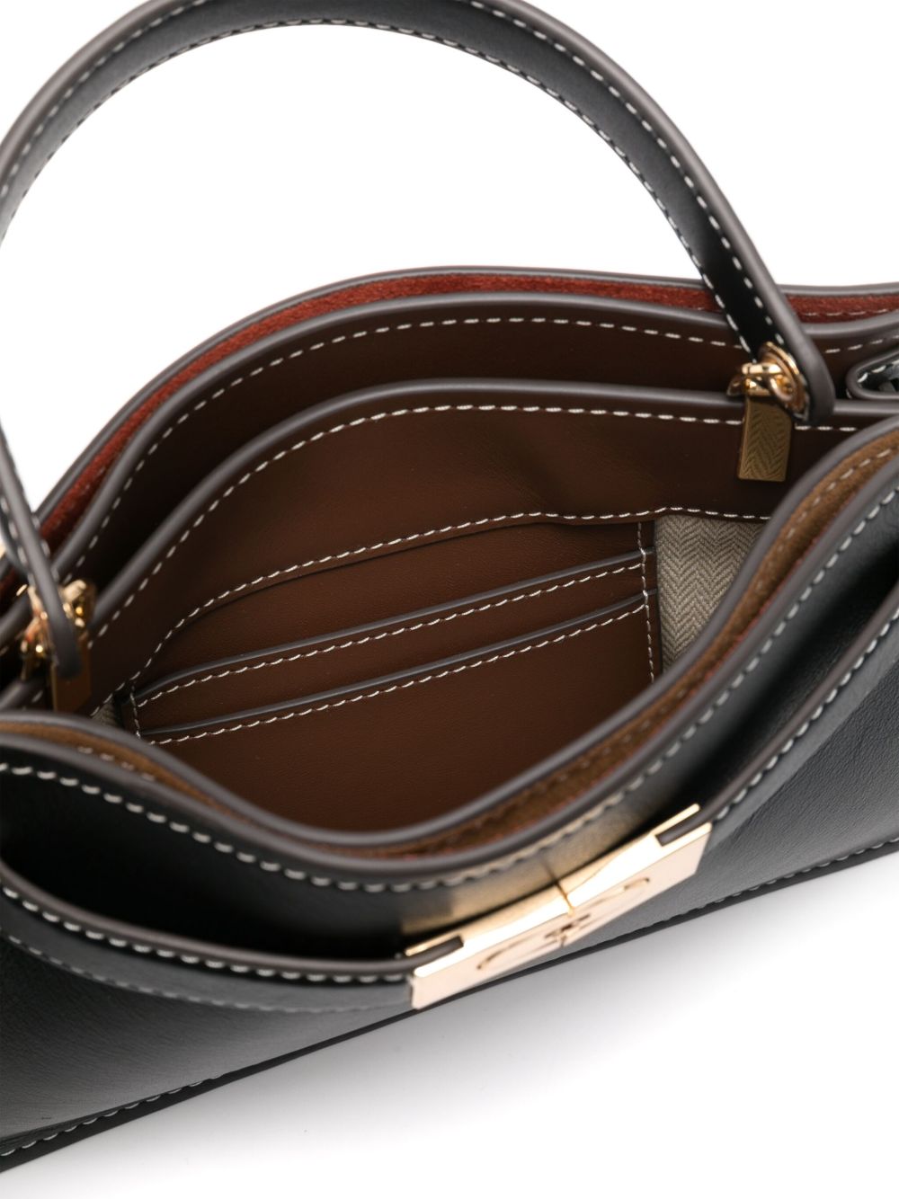 Tory Burch Leather Lee Radziwill Small Handbag Glam Steals