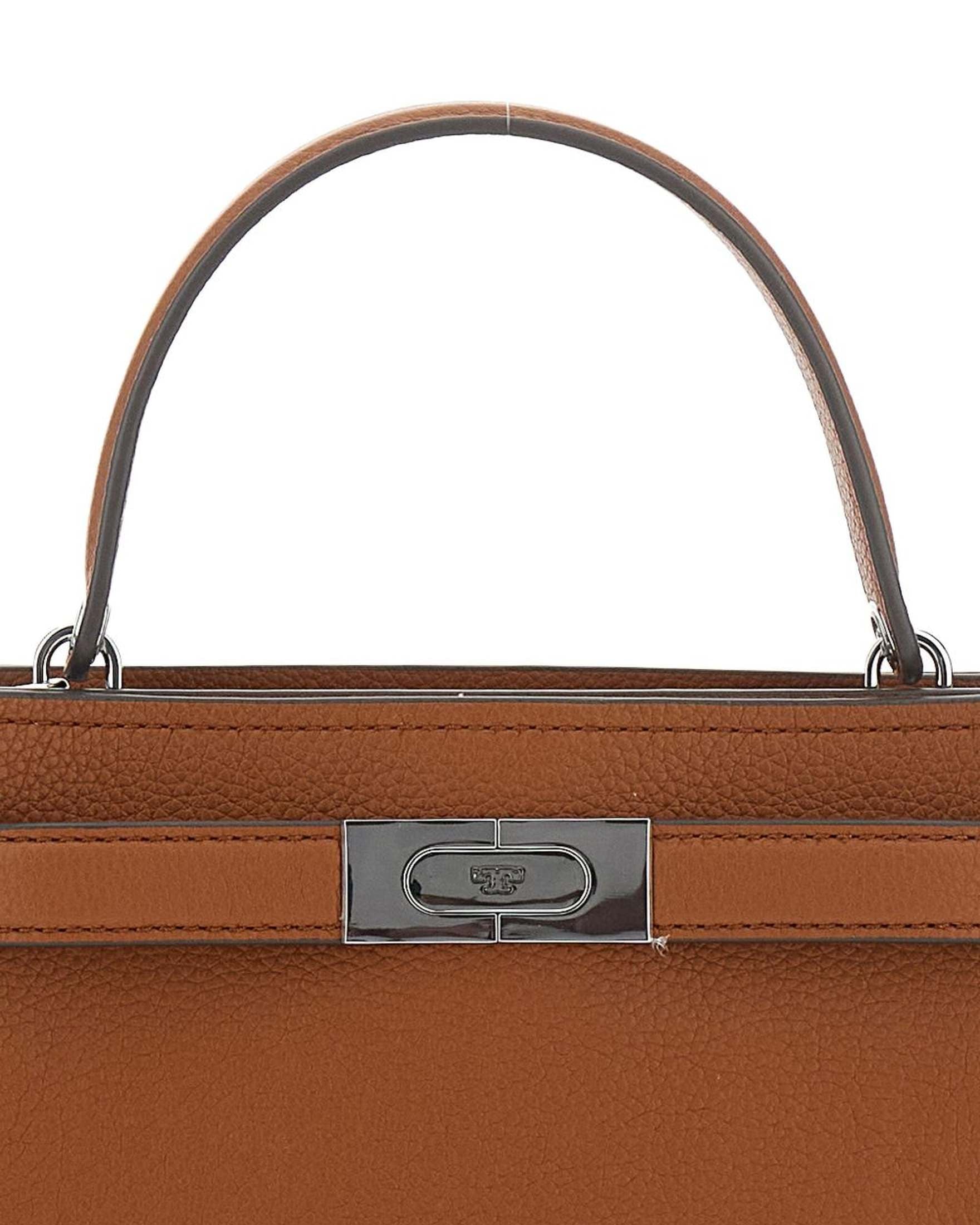 Tory Burch Leather Lee Radziwill Small Handbag Glam Steals