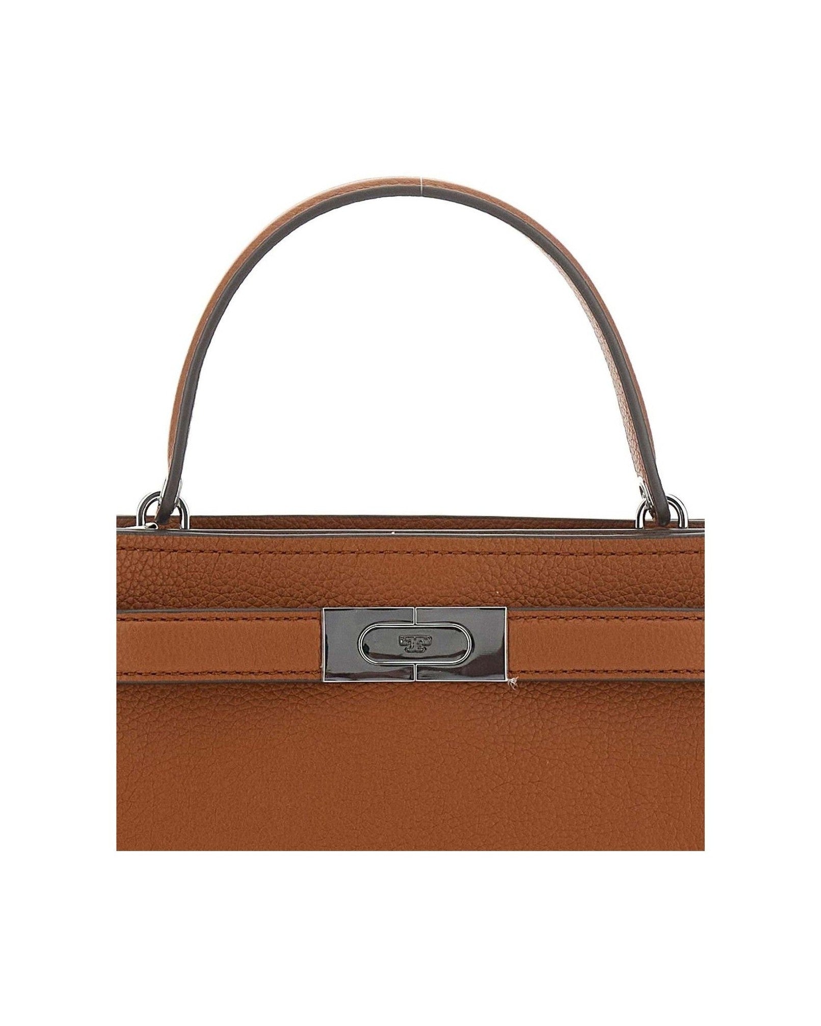 Tory Burch Leather Lee Radziwill Small Handbag Glam Steals