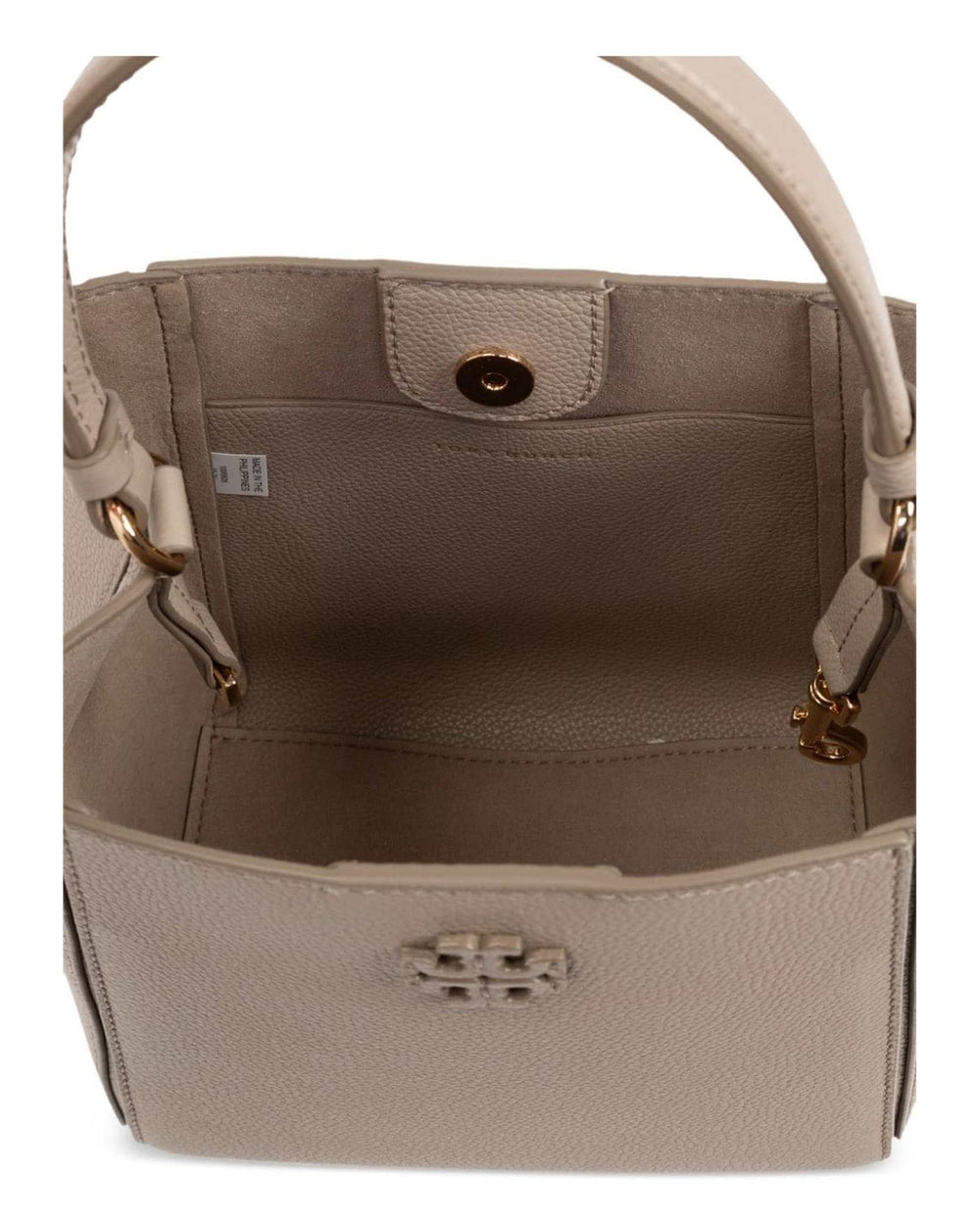 Tory Burch Leather Mcgraw Small Bucket Bag Glam Steals