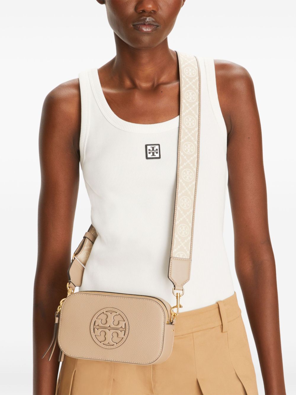 Tory Burch Leather Miller Mini Camera Bag Glam Steals