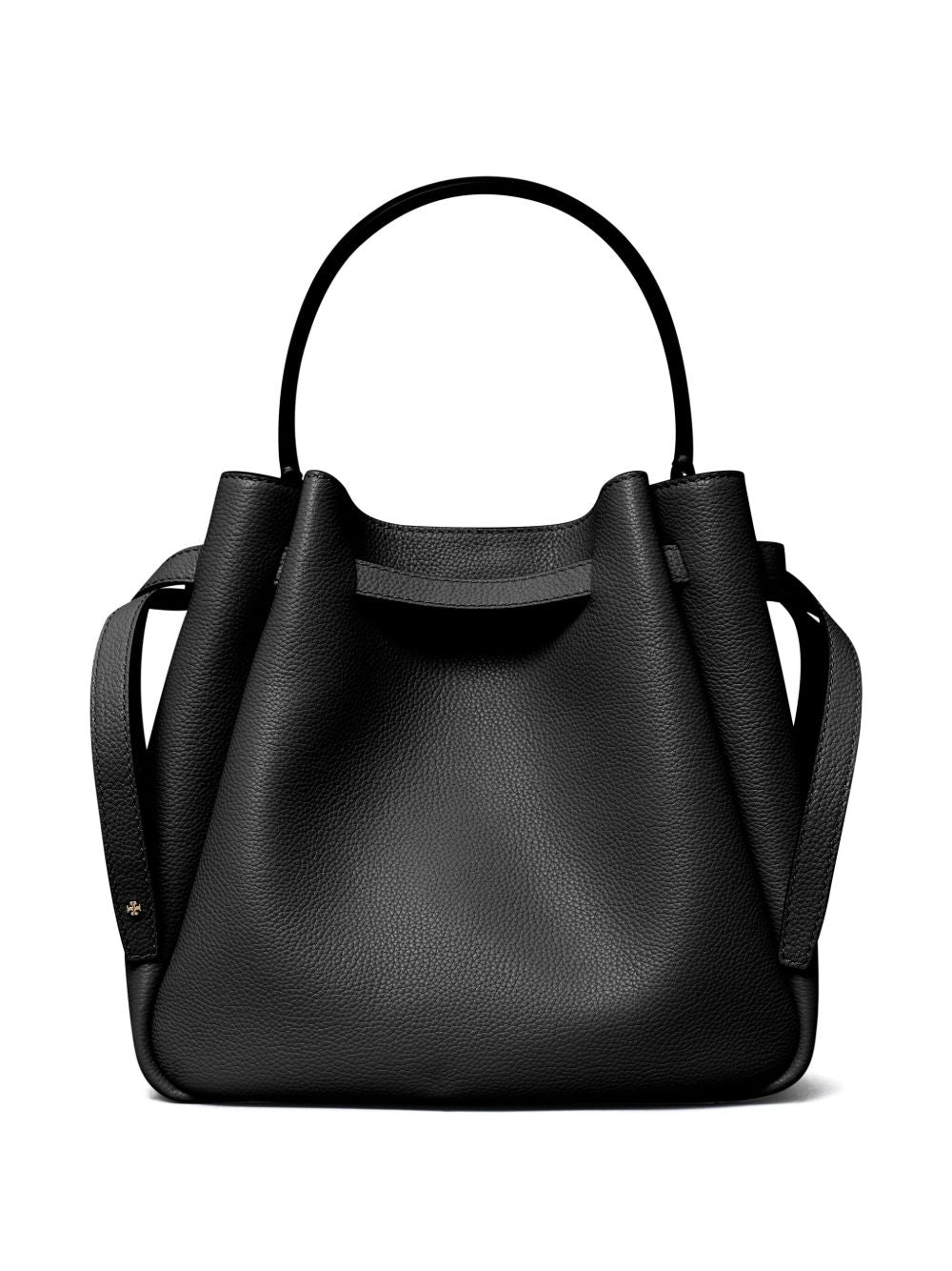 Tory Burch Romy Pebbled Bucket Bag Glam Steals