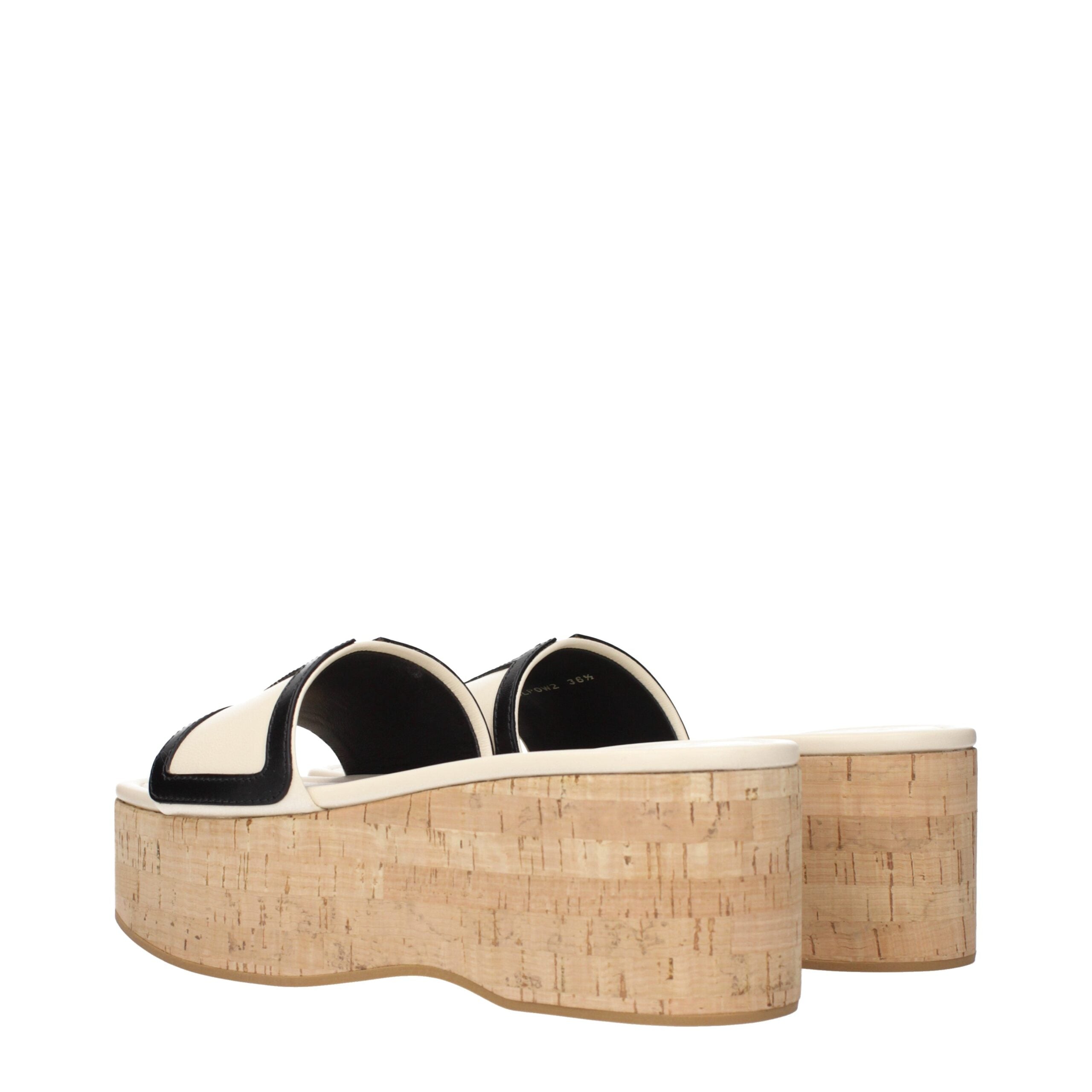 Valentino Beige Leather Garavani Wedges Sandals Glam Steals