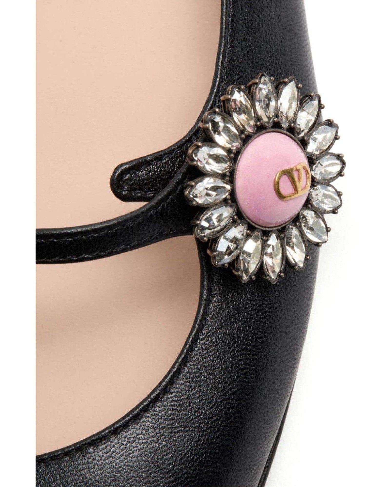 Valentino Black Garavani Flat Shoes Glam Steals