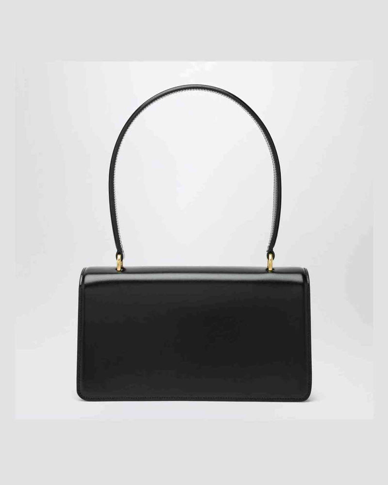Valentino Black Garavani Vain Bag in Glossy Calfskin Glam Steals