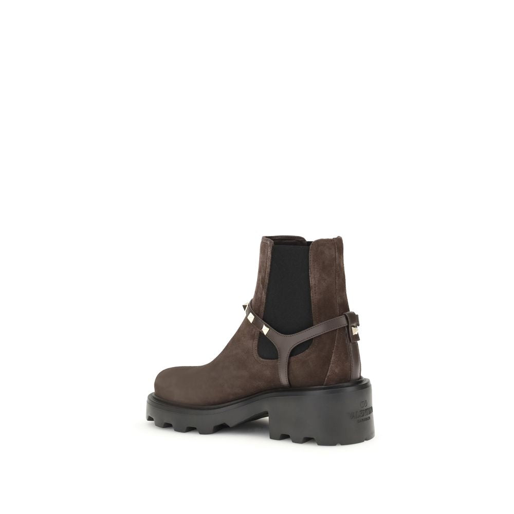 Valentino Garavani Beatles Ankle Boots with Studs Glam Steals