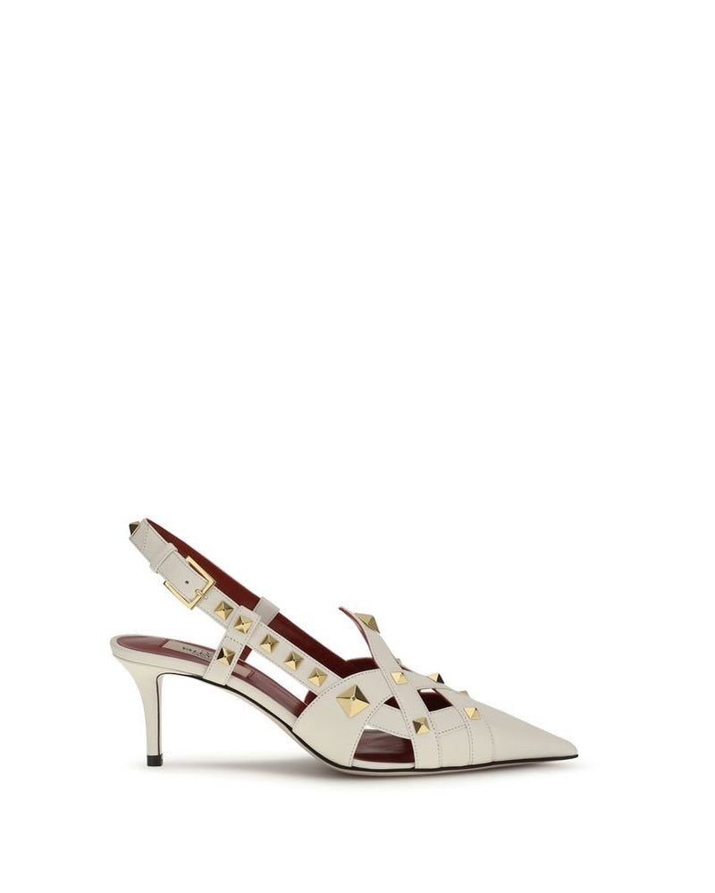 Valentino Garavani Beige Goatskin Pumps