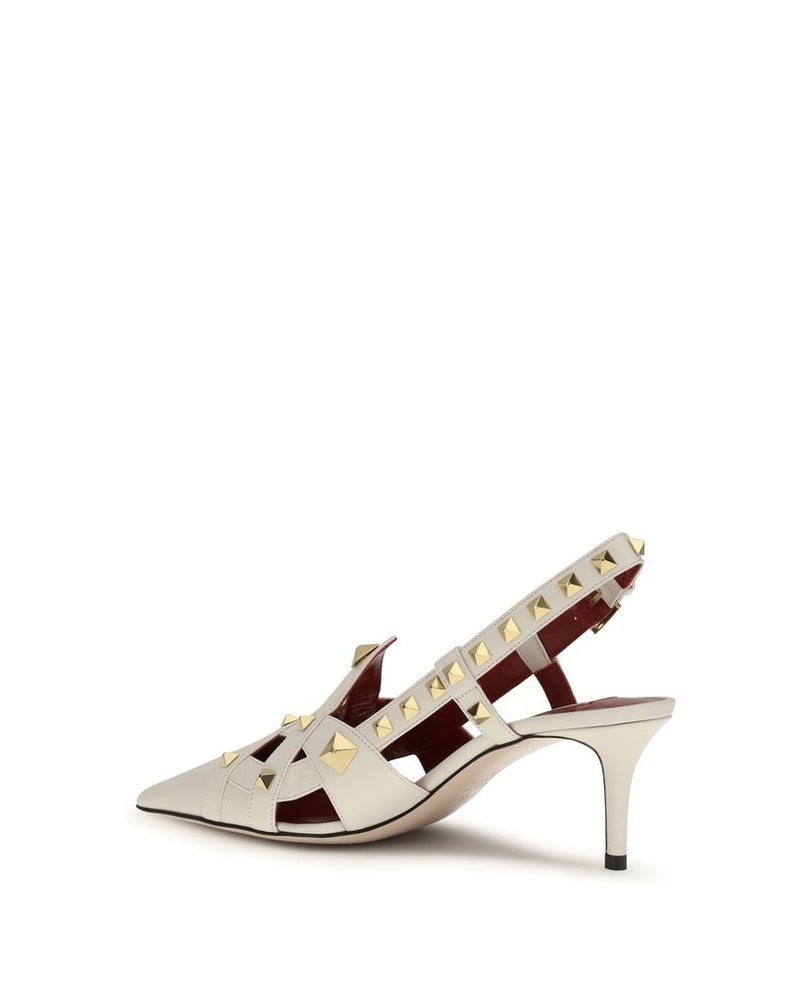 Valentino Garavani Beige Goatskin Pumps