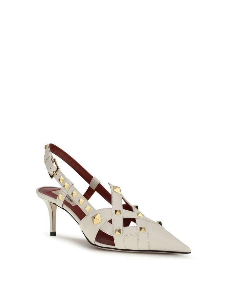 Valentino Garavani Beige Goatskin Pumps