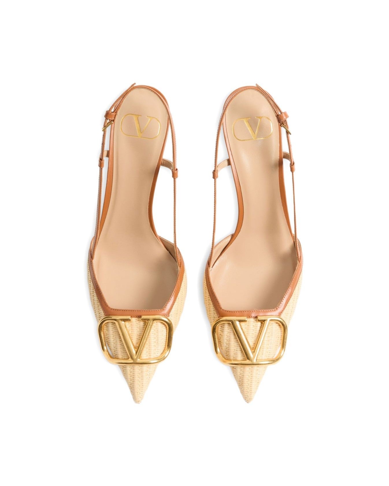 Valentino Garavani Beige Heel Glam Steals