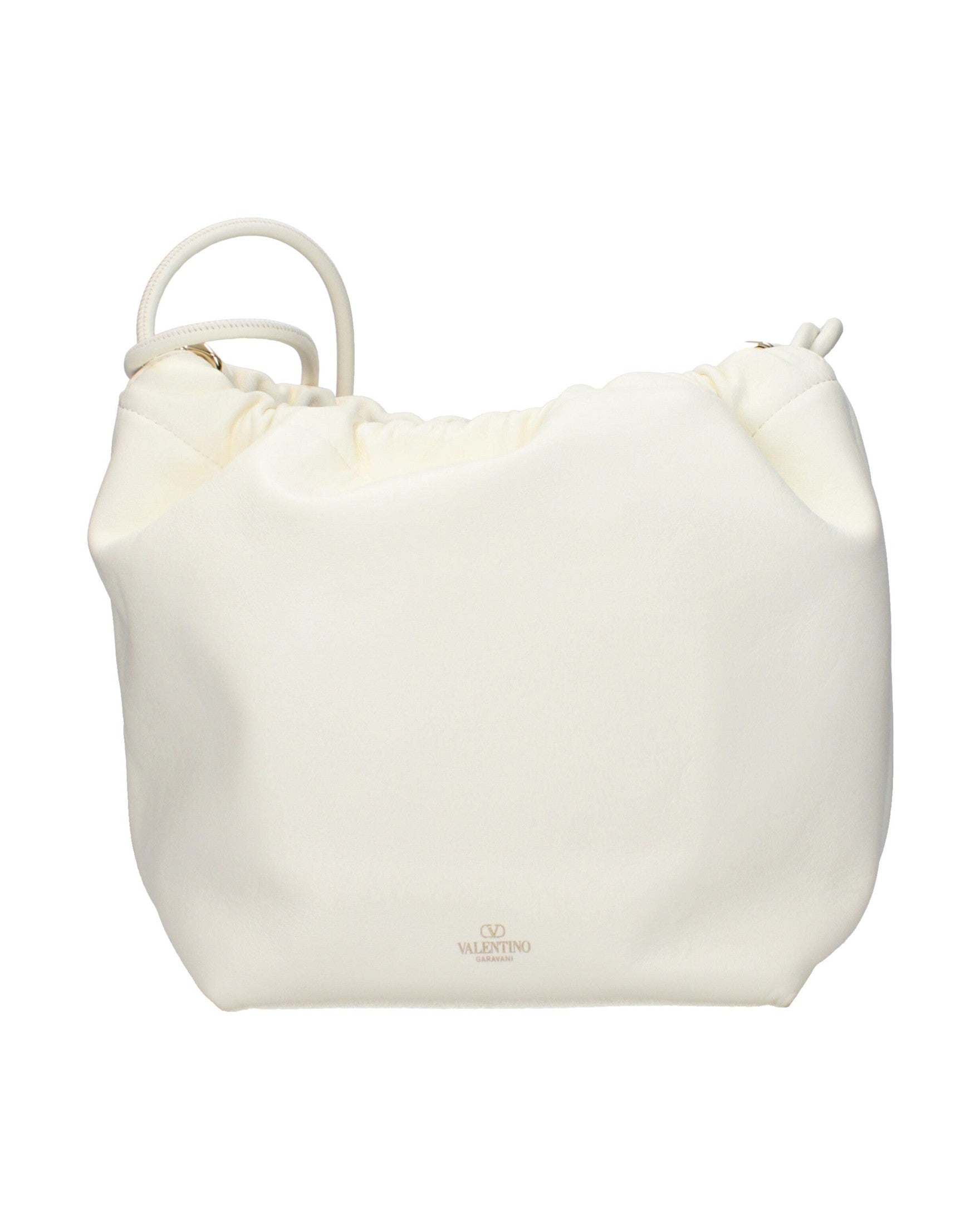 Valentino Garavani Beige Leather Shoulder Bag Glam Steals