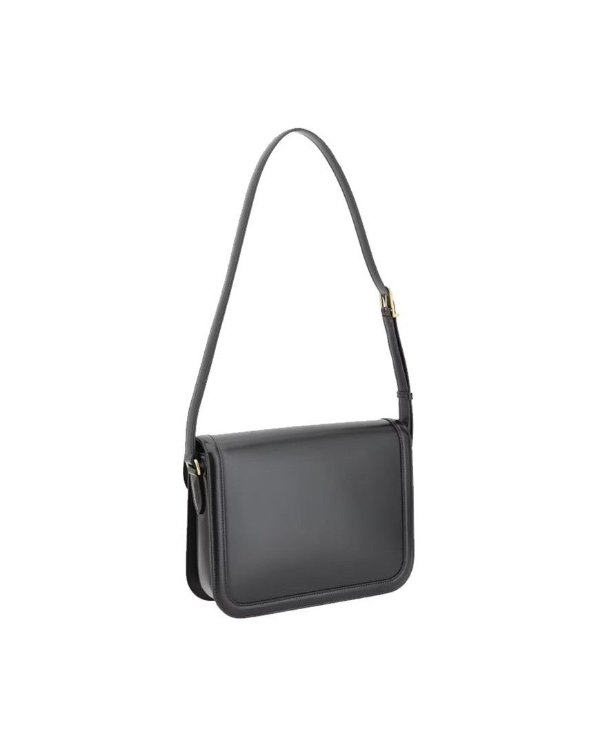 Valentino Garavani Black Calfskin Shoulder Bag Glam Steals