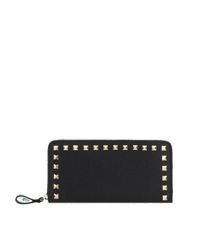 Valentino Garavani Black Calfskin Wallet Glam Steals