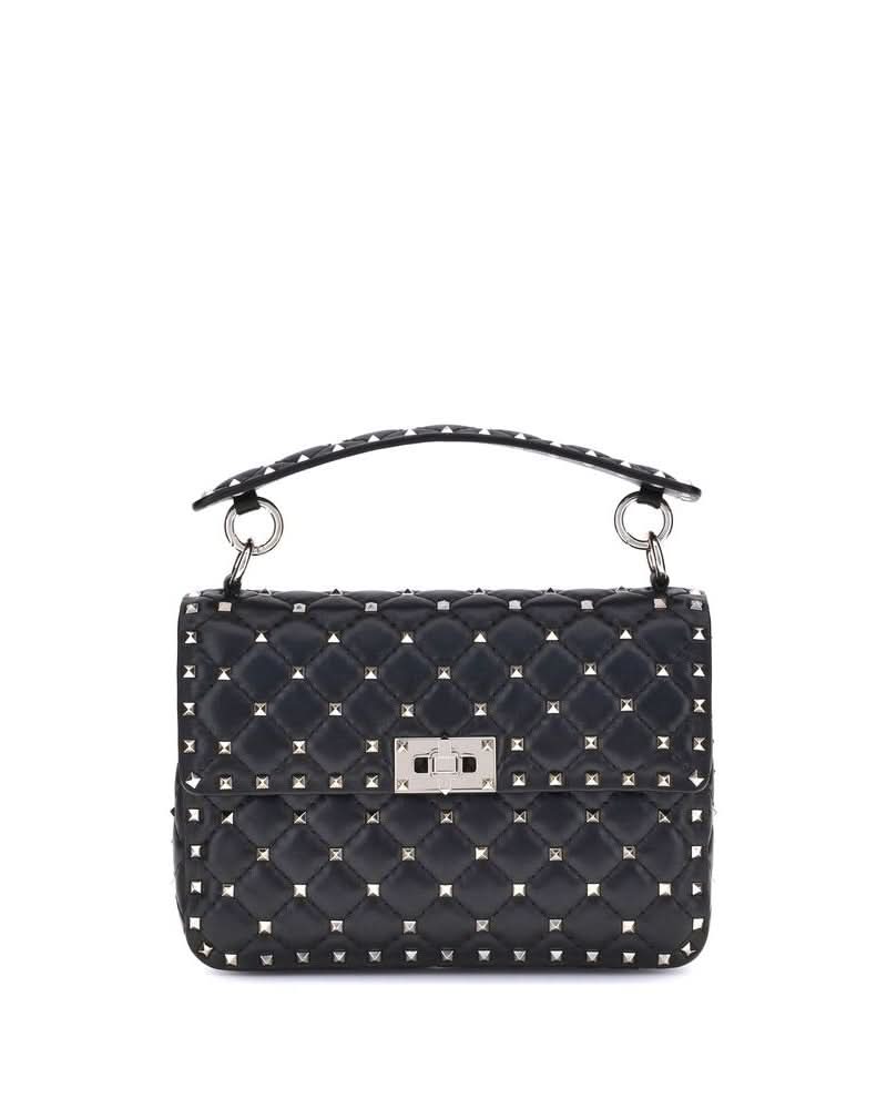 Valentino Garavani Black Lamb Ovis Aries Shoulder Bag Glam Steals