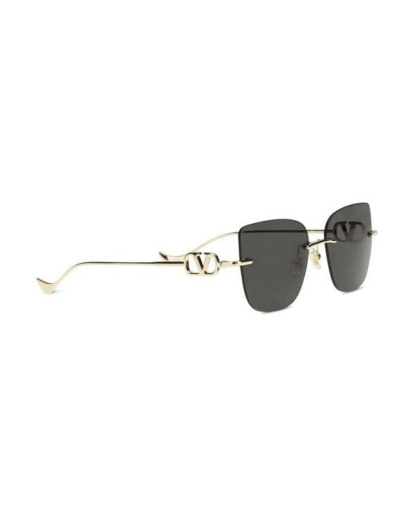 Valentino Garavani Black Metal Sunglasses Glam Steals
