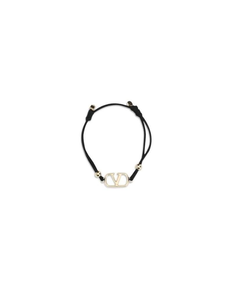 Valentino Garavani Black Polyester Bracelet Glam Steals