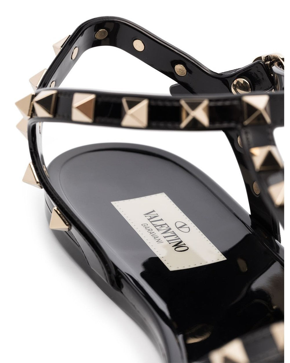 Valentino Garavani Black Sandals Glam Steals