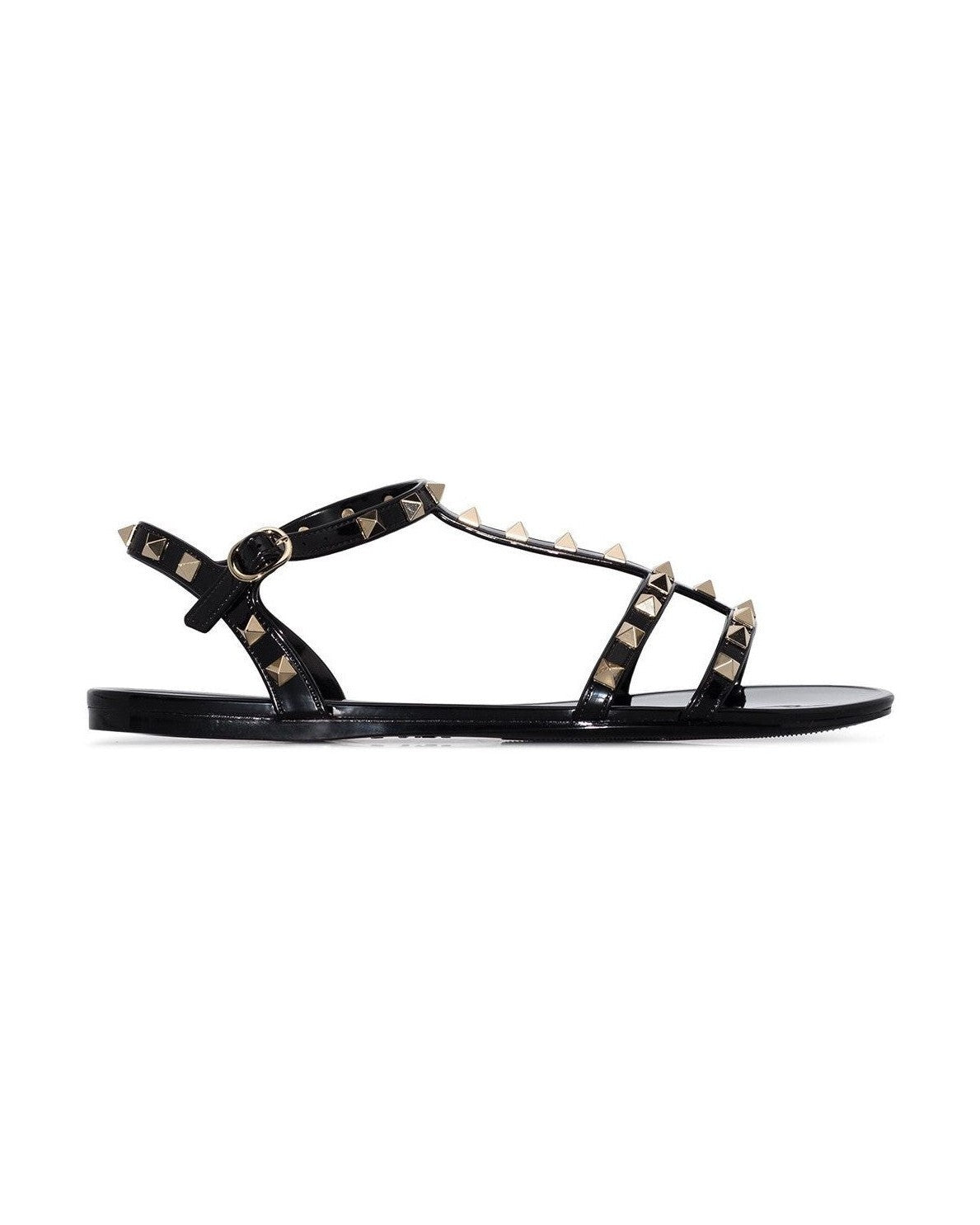 Valentino Garavani Black Sandals Glam Steals
