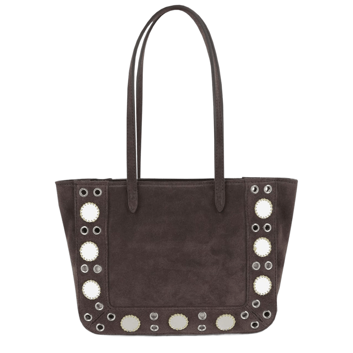 Valentino Garavani Brown Suede Mini Tote Bag Nellcôte in Leather Glam Steals