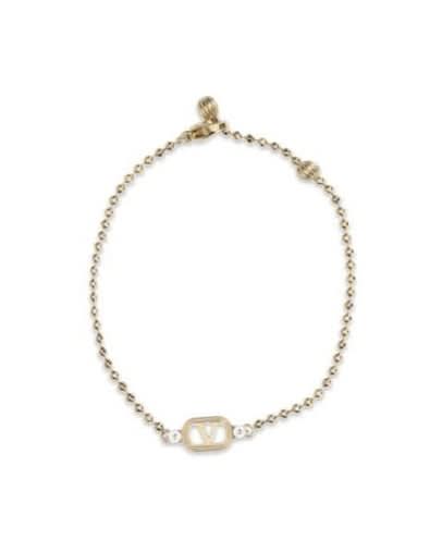 Valentino Garavani Gold Metal Bracelet