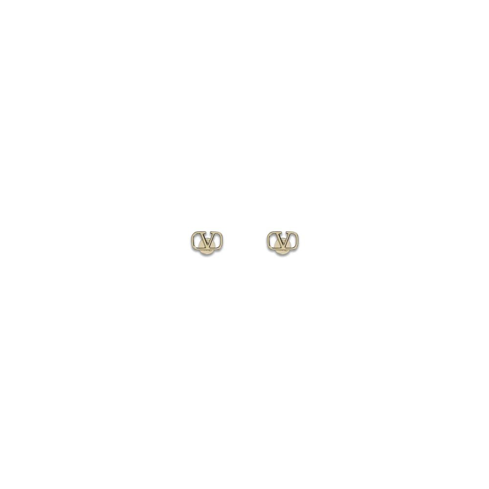 Valentino Garavani Gold Metal Earrings Glam Steals