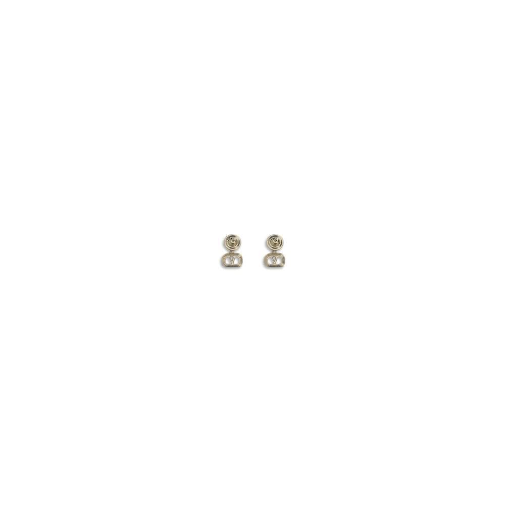 Valentino Garavani Gold Metal Earrings Earrings