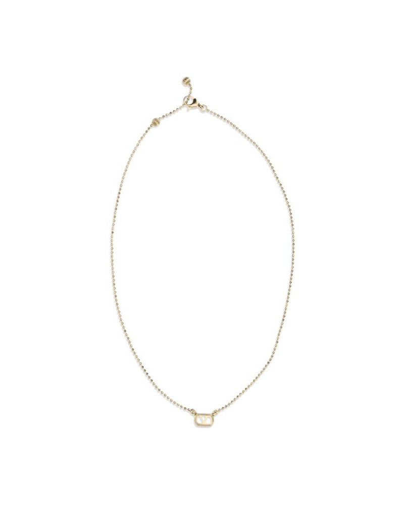 Valentino Garavani Gold Metal Necklace