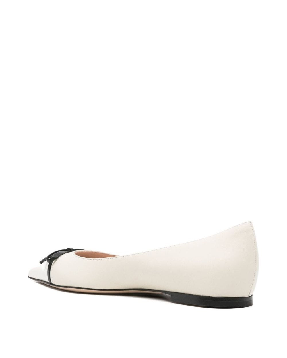 Valentino Garavani Ivory Flat Shoes Flat Shoes