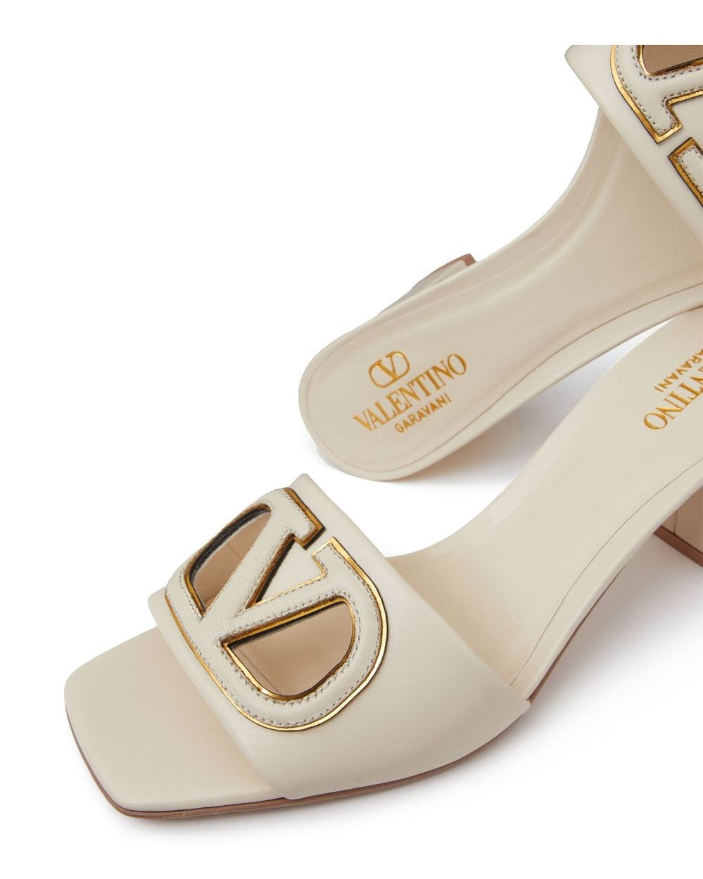 Valentino Garavani Ivory Sandals Glam Steals