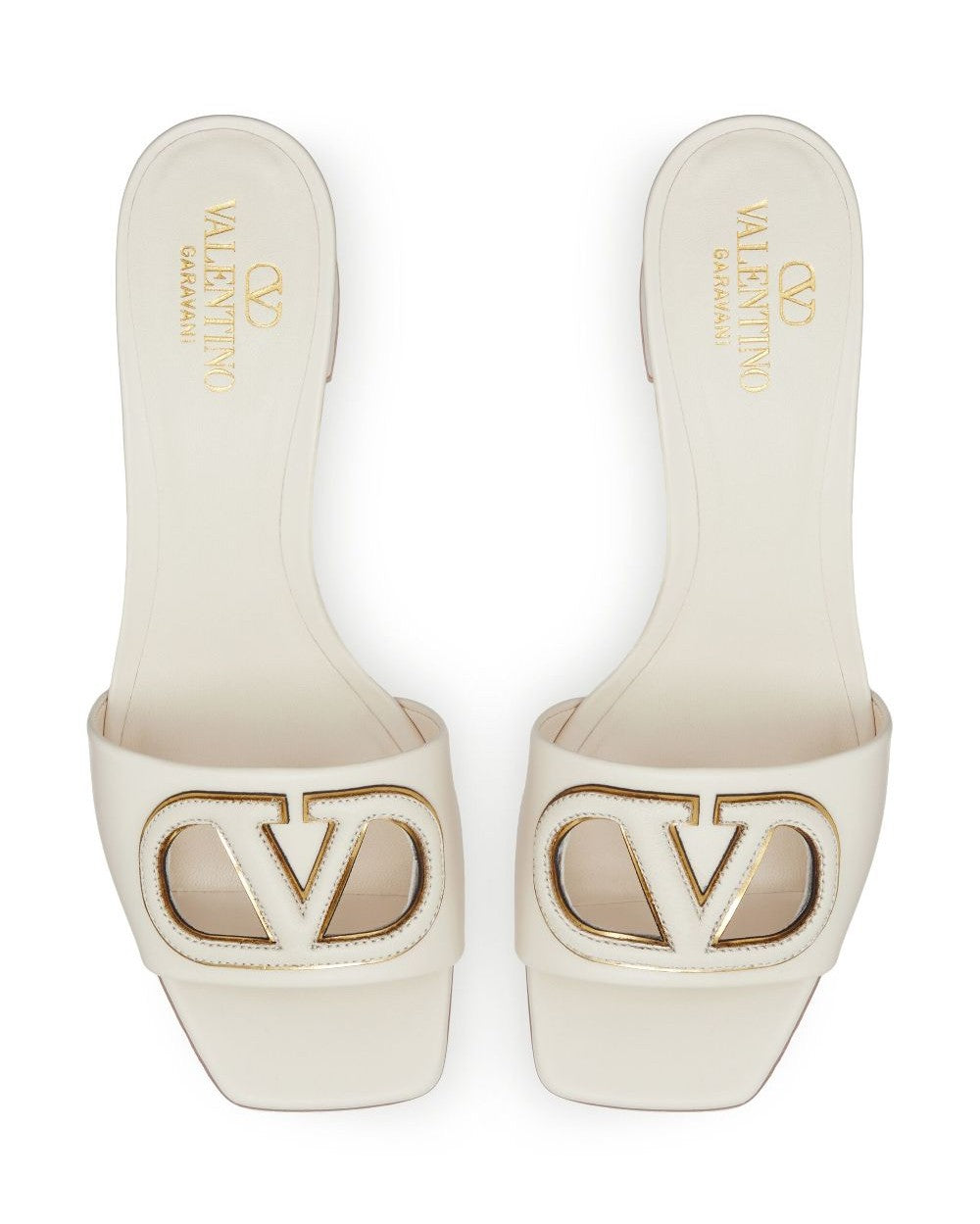 Valentino Garavani Ivory Sandals Glam Steals