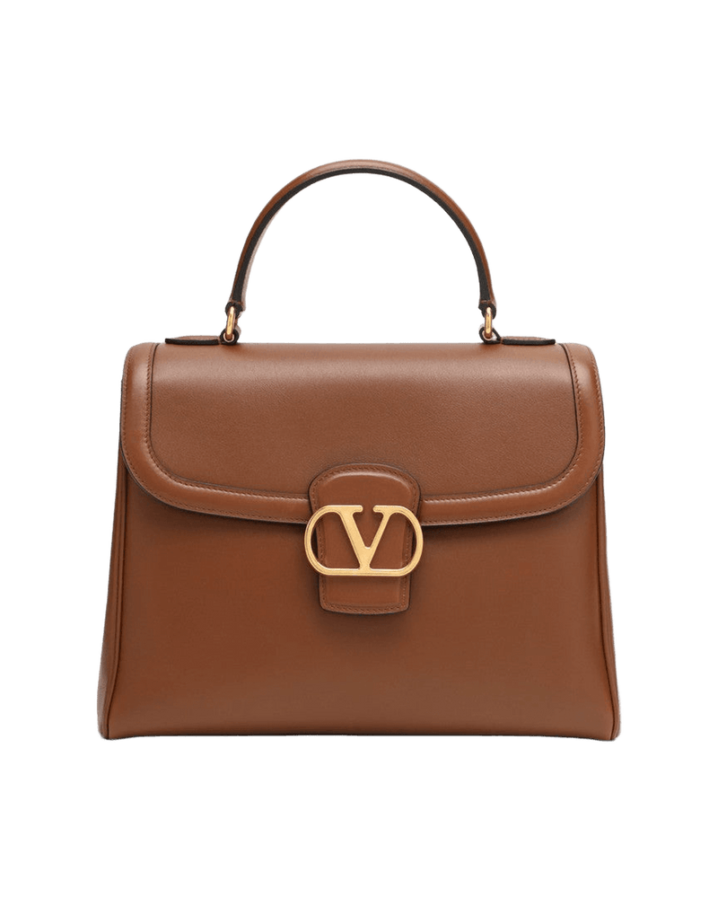 Valentino Garavani Large Shoulder Bag 9to5 Tobacco Glam Steals