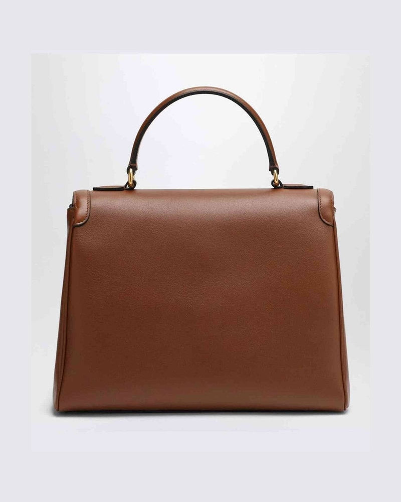 Valentino Garavani Large Shoulder Bag 9to5 Tobacco Glam Steals