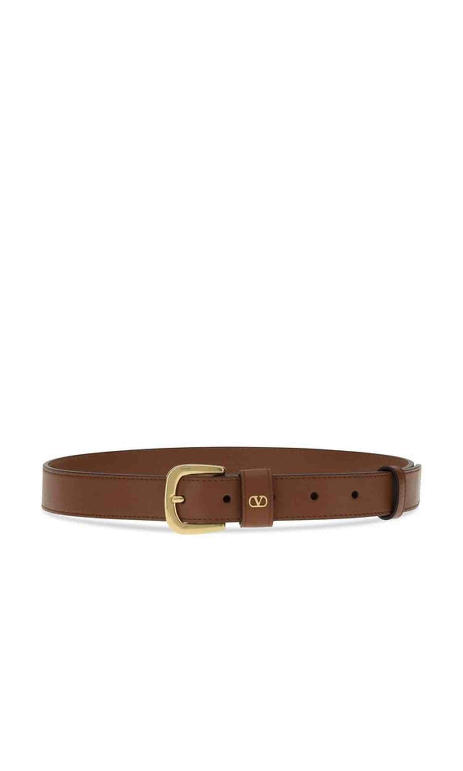 Valentino Garavani Leather Belt Glam Steals
