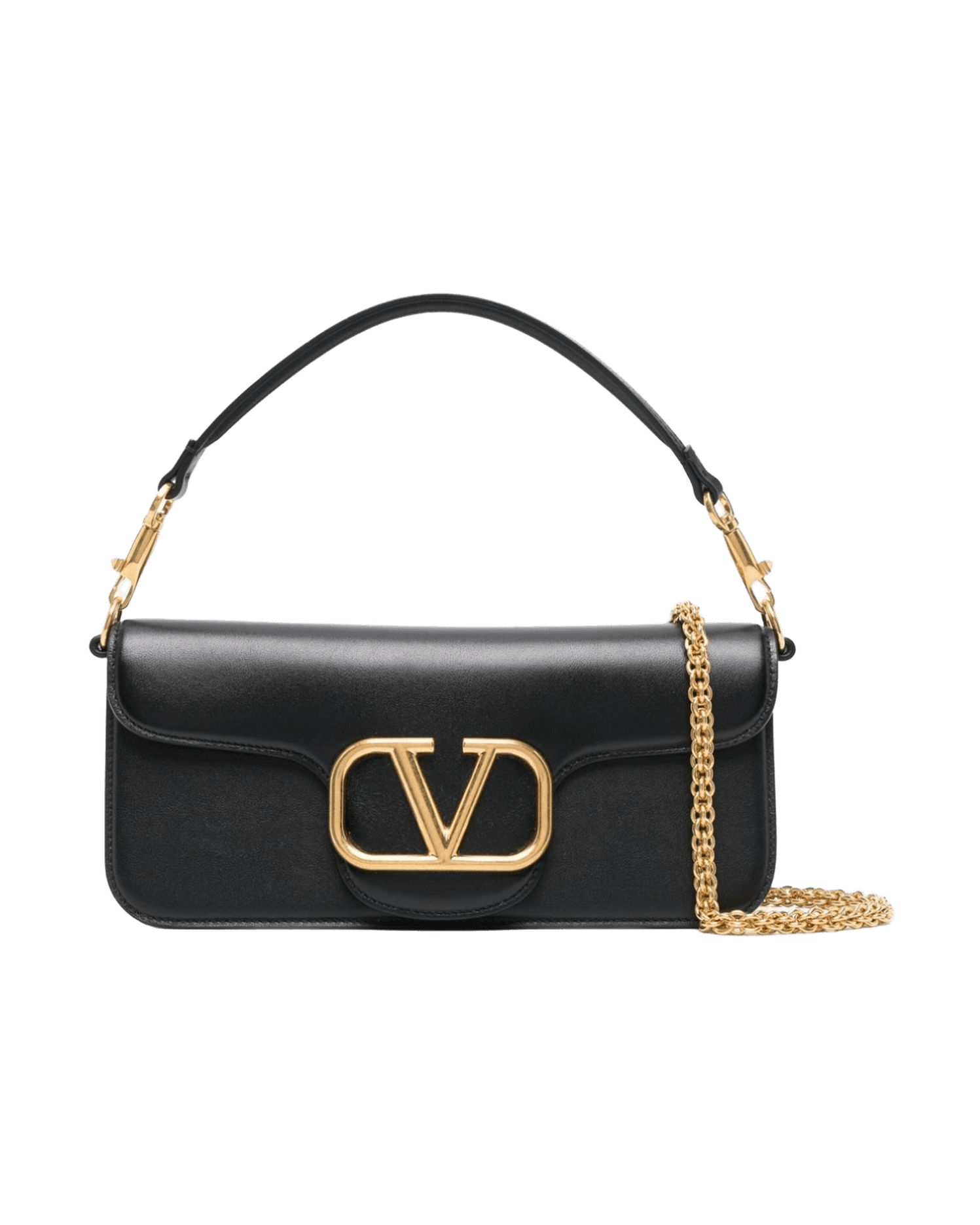 Valentino Garavani Locò Calfskin Shoulder Bag Glam Steals