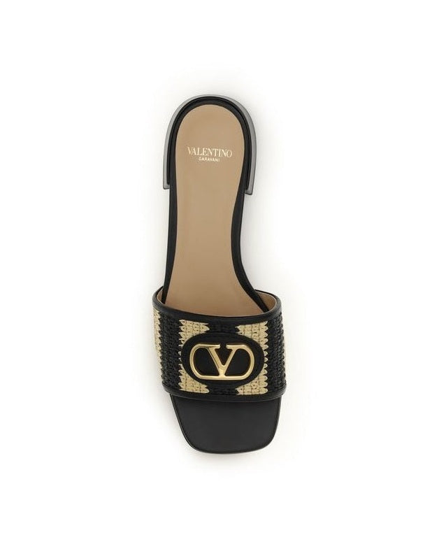 Valentino Garavani Multicolor Leather Calf Bos Taurus Sandals Glam Steals