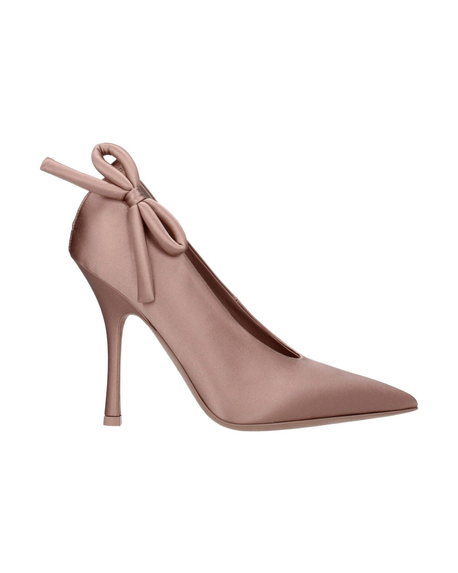 Valentino Garavani Pink Satin High Heel Pumps Glam Steals